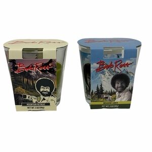 Bob Ross Novelty Small Candles Set (2) - NIB